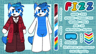 New Ref Sheet by sirsneakalot